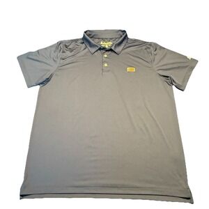 Chubbies Polo Shirt Mens XXL Blue American Flag USA Performance Golf‎ 2XL Navy